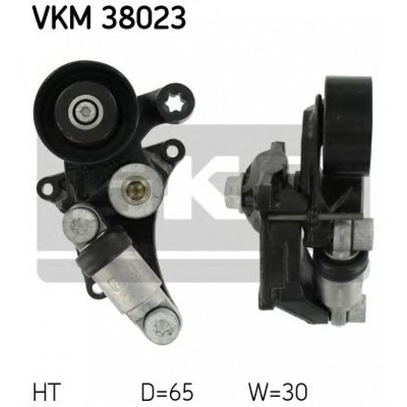 VKM 38023 SKF Натягувач поліклинового ременя